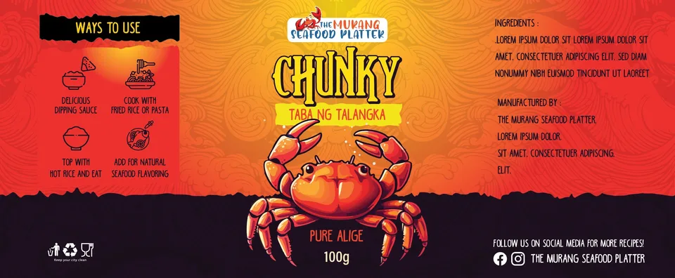 Chunky Crab Fat — Product packaging, image 2