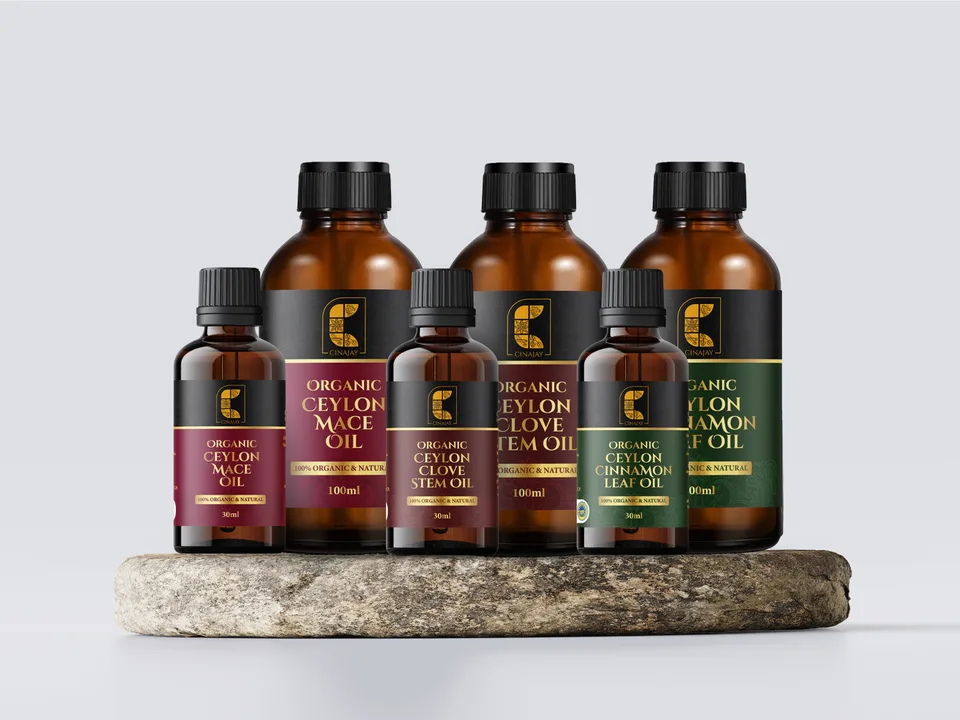 Cinajay Essentials Oil — Product packaging, image 3
