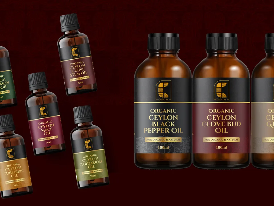 Cinajay Essentials Oil — Product packaging, image 4