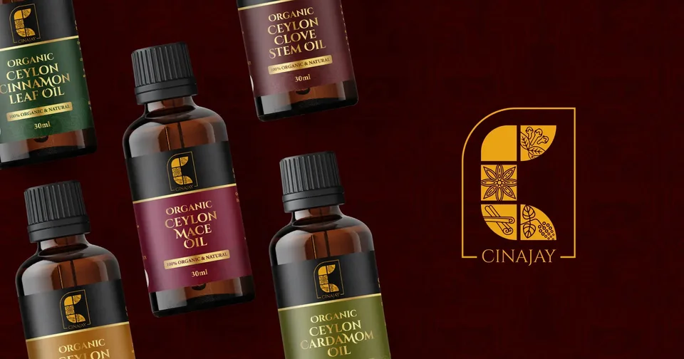 Cinajay Essentials Oil — Product packaging, image 1
