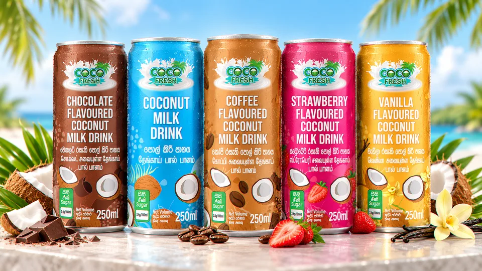 Coco Fresh Coconut Milk Drinks — Product packaging, image 1