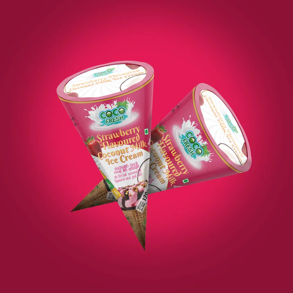 Coco Fresh Ice Cream Cones — Product packaging, image 3