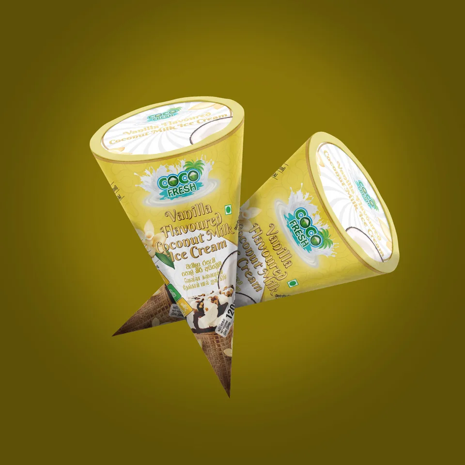 Coco Fresh Ice Cream Cones — Product packaging, image 4