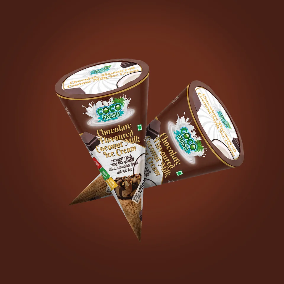 Coco Fresh Ice Cream Cones — Product packaging, image 5