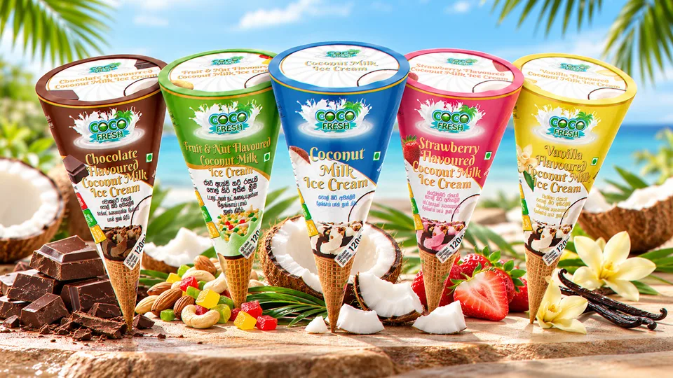Coco Fresh Ice Cream Cones — Product packaging, image 1