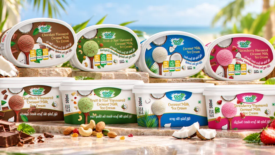 Coco Fresh Ice Cream — Product packaging, image 1