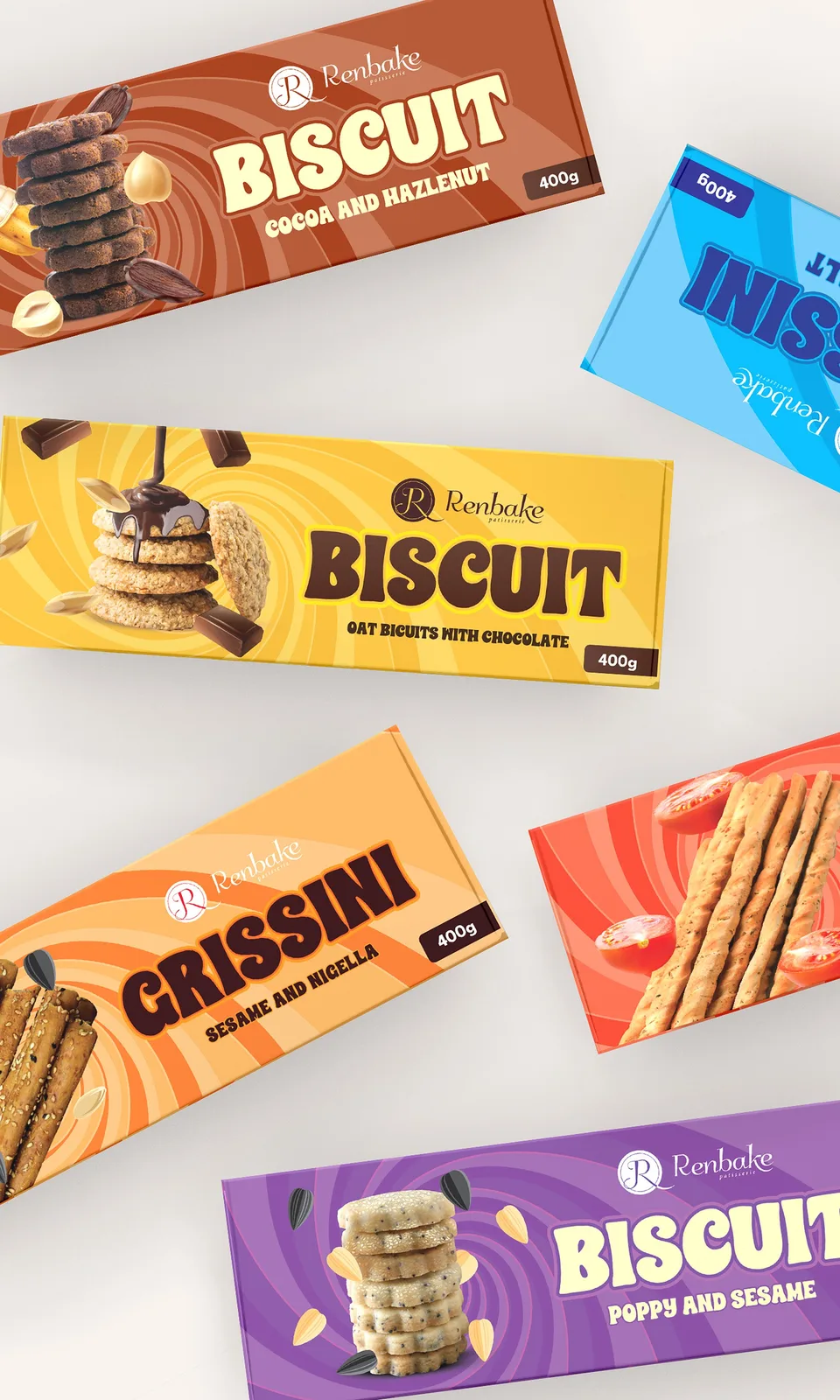Renbake Biscuits — Product packaging, image 2