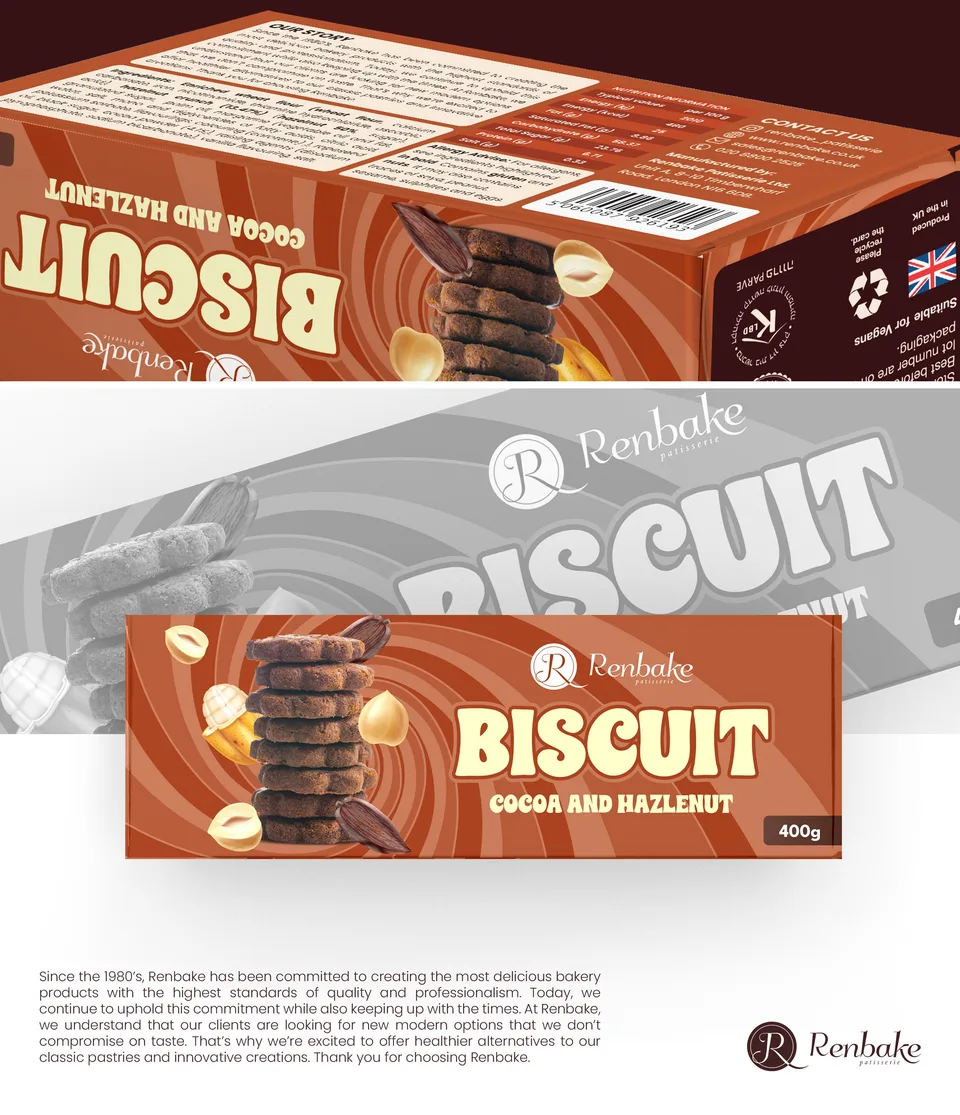 Renbake Biscuits — Product packaging, image 3
