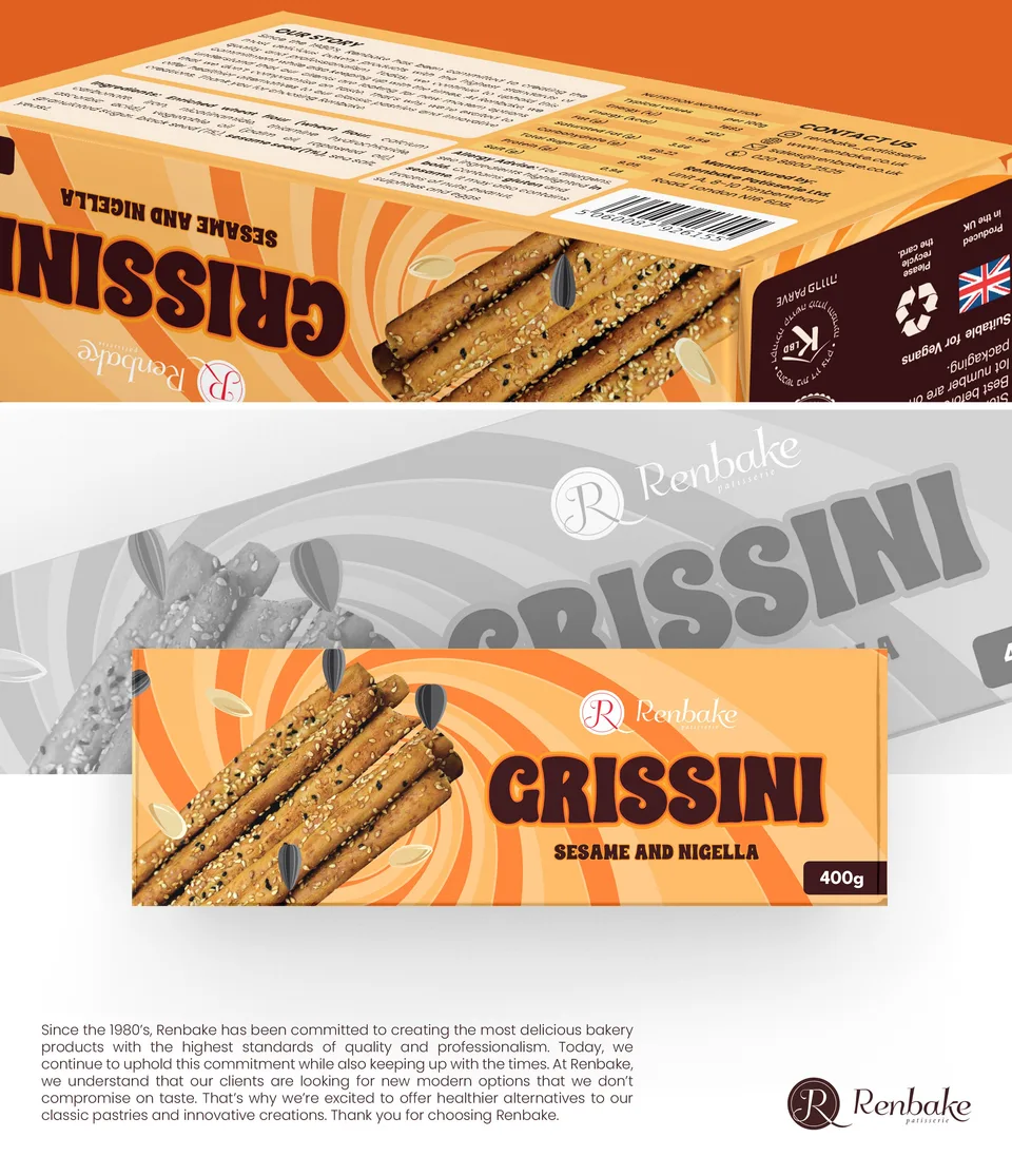 Renbake Biscuits — Product packaging, image 6