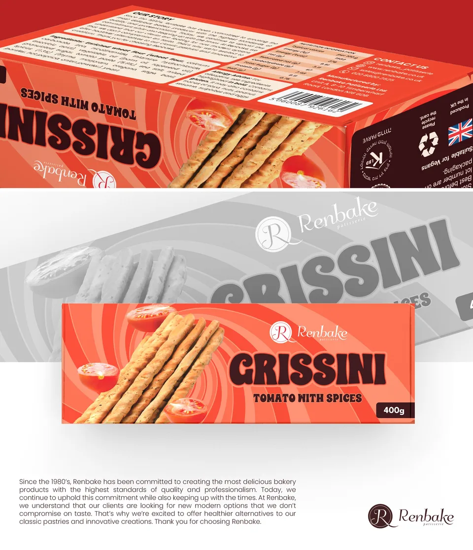 Renbake Biscuits — Product packaging, image 7