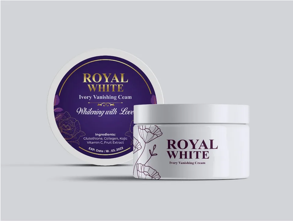 Royal White — Cosmetic packaging, image 1