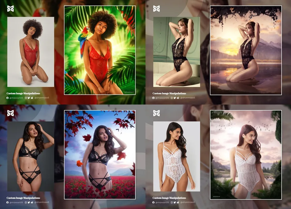 Vogue Concept Design — Magazine layout, photo manipulation, image 5