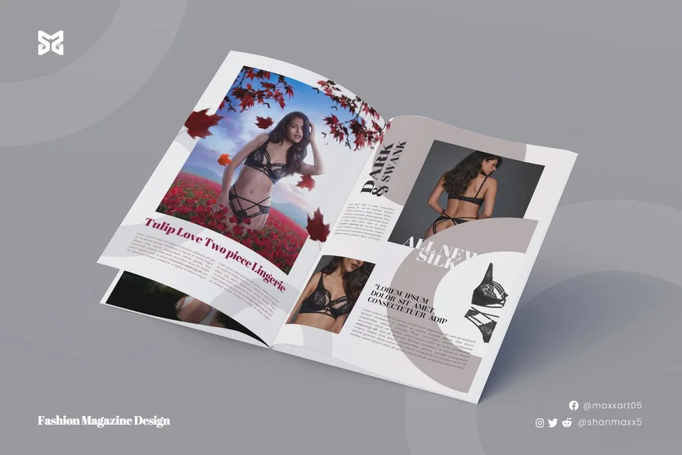 Vogue Concept Design — Magazine layout, photo manipulation, image 8
