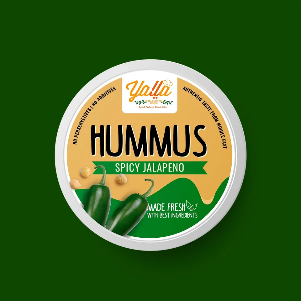 Yalla Hummus — Product packaging, image 3