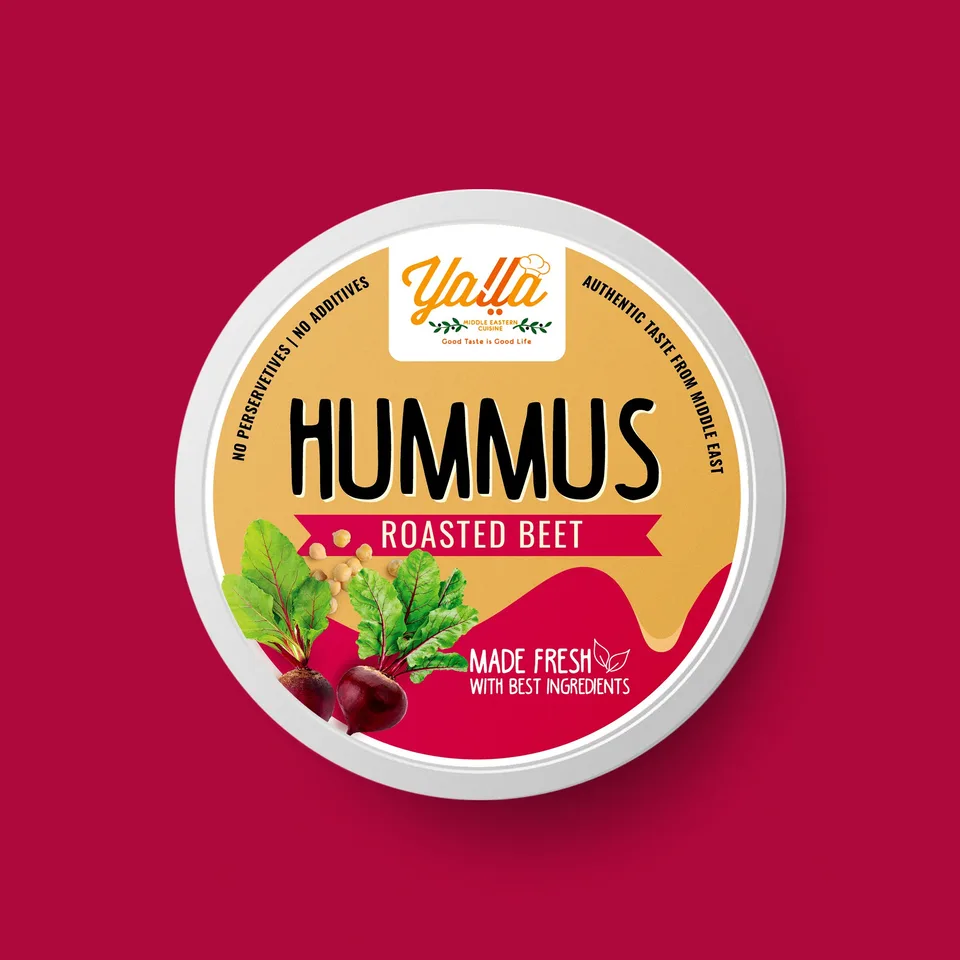 Yalla Hummus — Product packaging, image 4