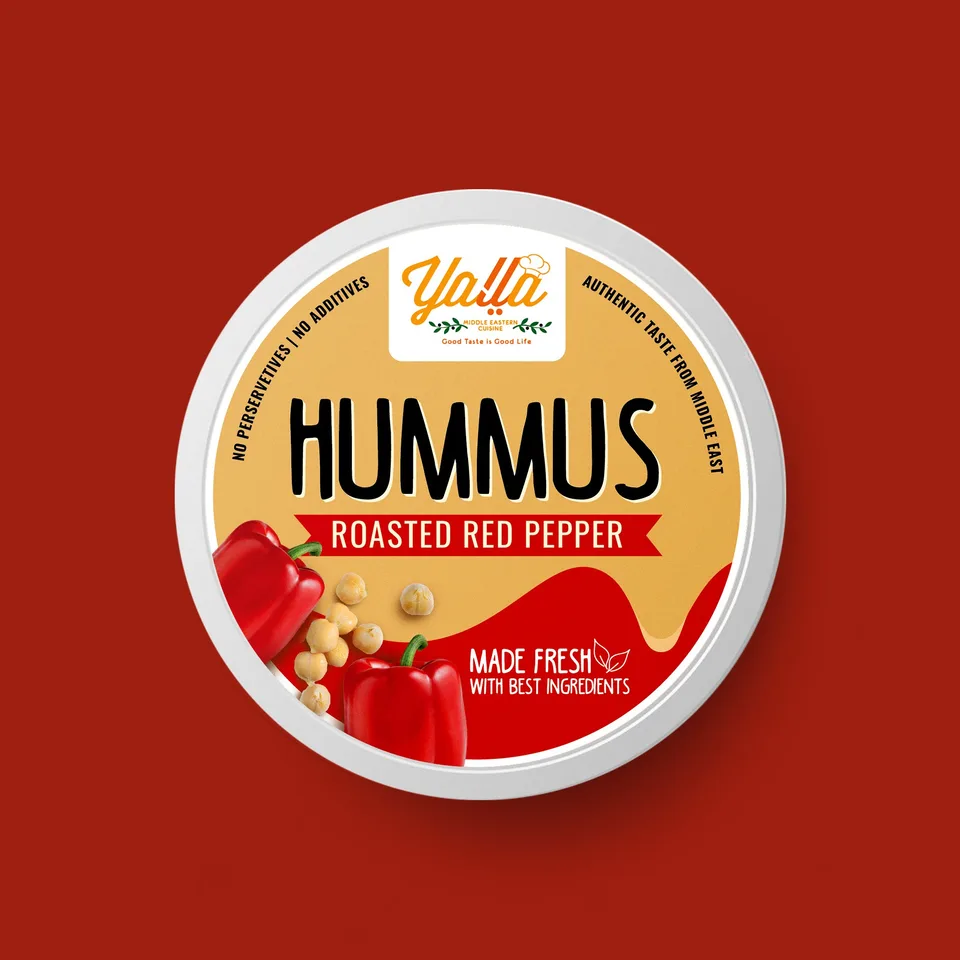 Yalla Hummus — Product packaging, image 5