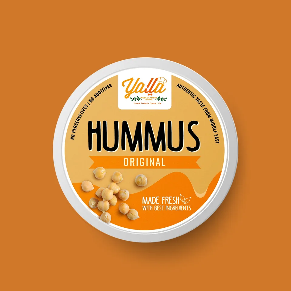 Yalla Hummus — Product packaging, image 6