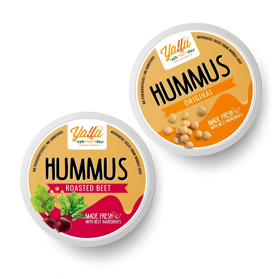 Yalla Hummus — Product packaging, image 7
